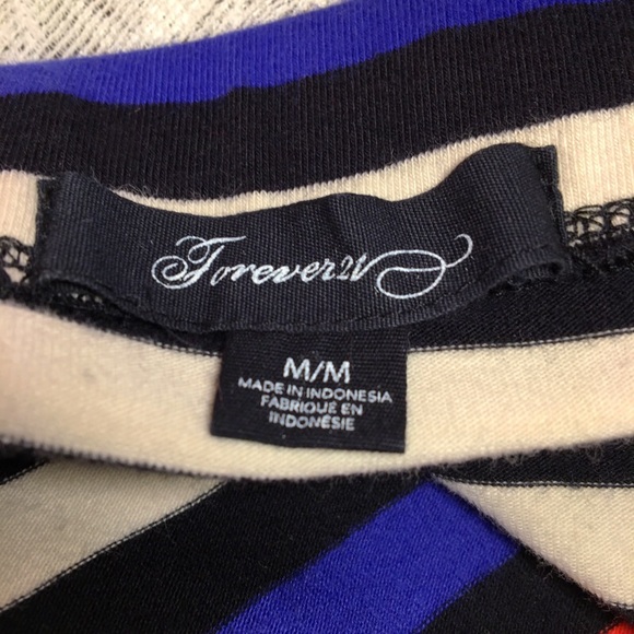 Forever 21 Striped Body-Con Mini Skirt - Picture 8 of 10